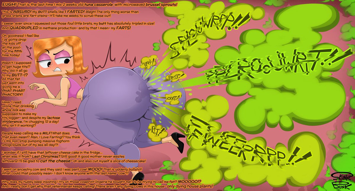Debbie Turnbull ripping cow farts!

Crazy how I only slightly exaggerated the size of her butt, 2000s cartoon moms are just built   this way naturally!