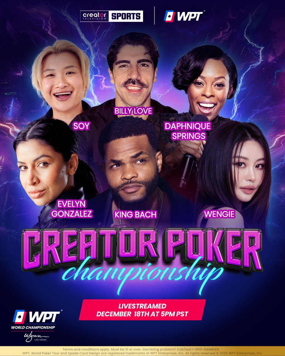 World Poker Tour tweet media