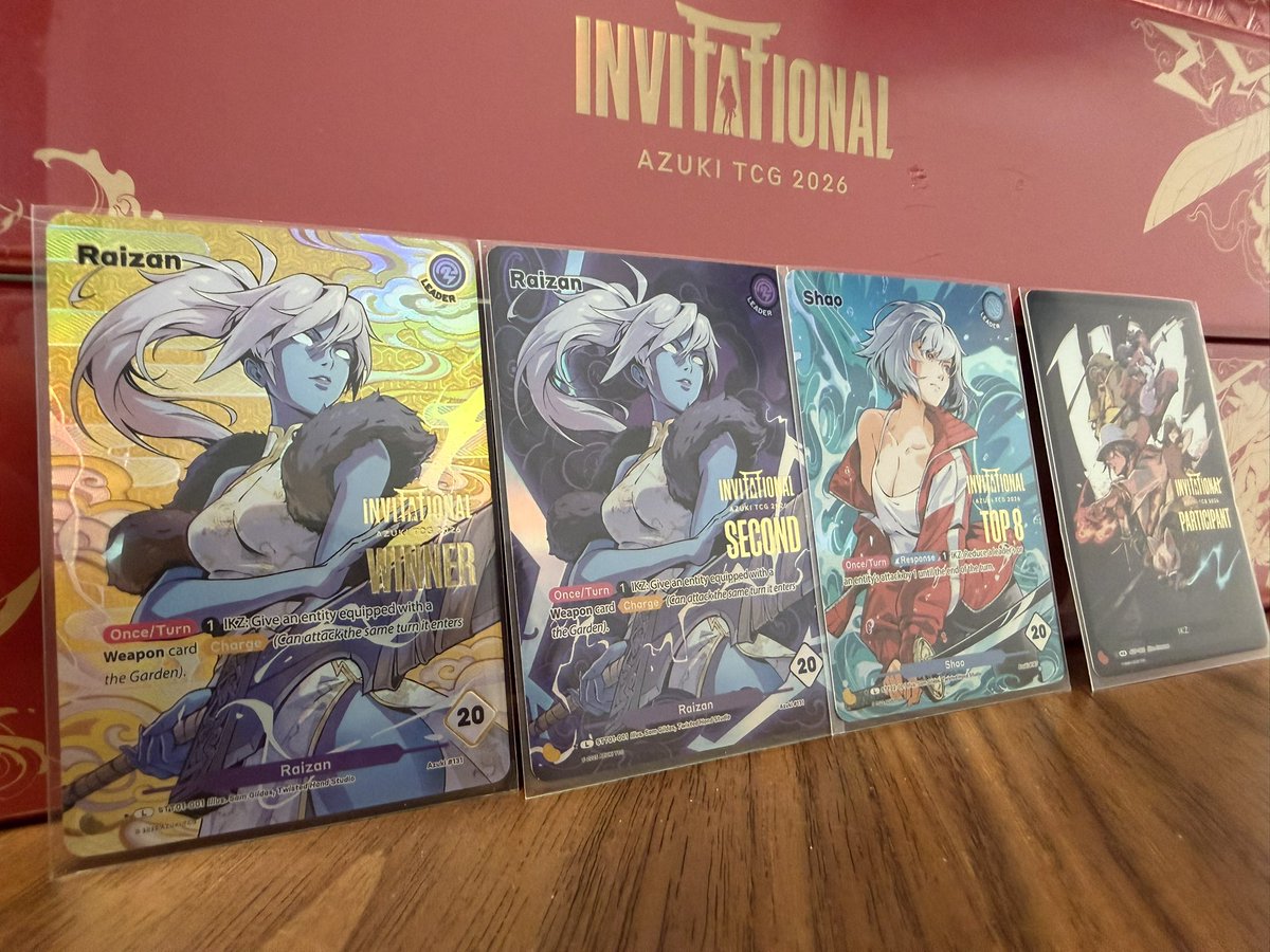 Official Azuki TCG tweet media