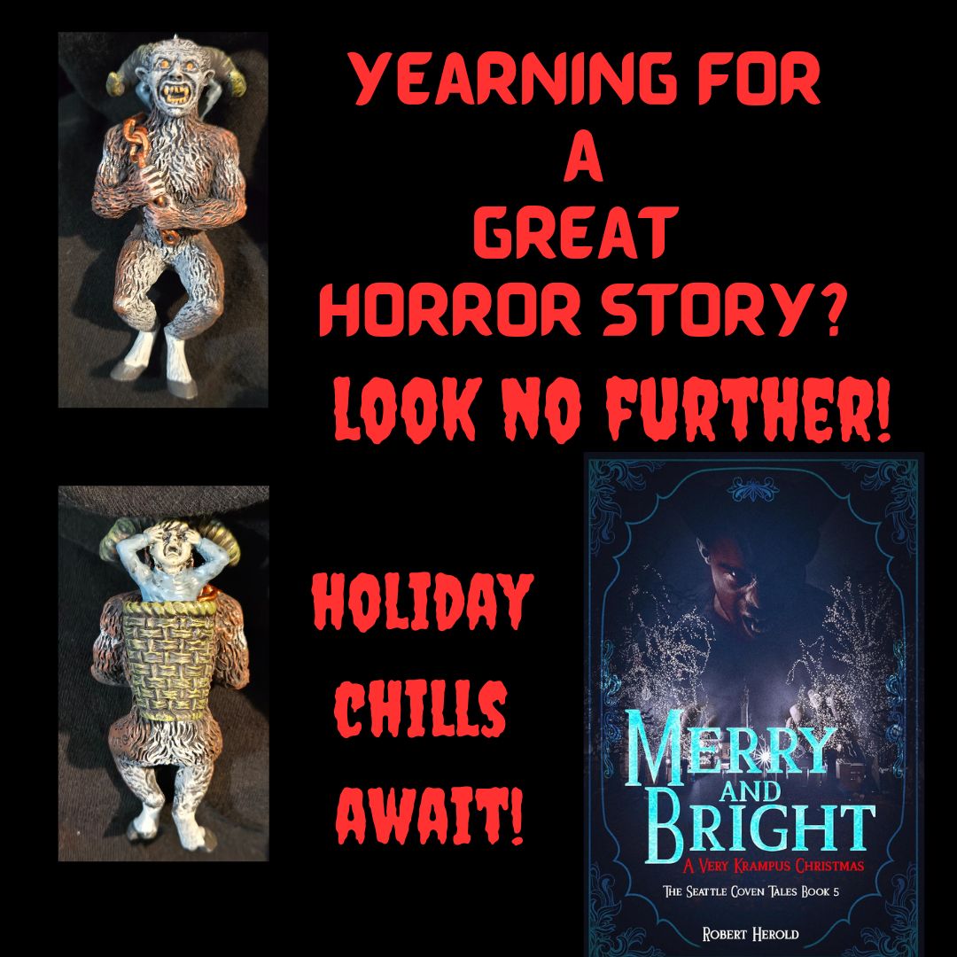 Krampus runs amok during a small town's Christmas celebration. When Steven and Hu's son is kidnapped by the demon, the stakes couldn't be higher!
Only 99 cents!!
Available through all major online book sites:
books2read.com/u/mdkV0O

#Christmas #Krampus, #reader #scary #novelette