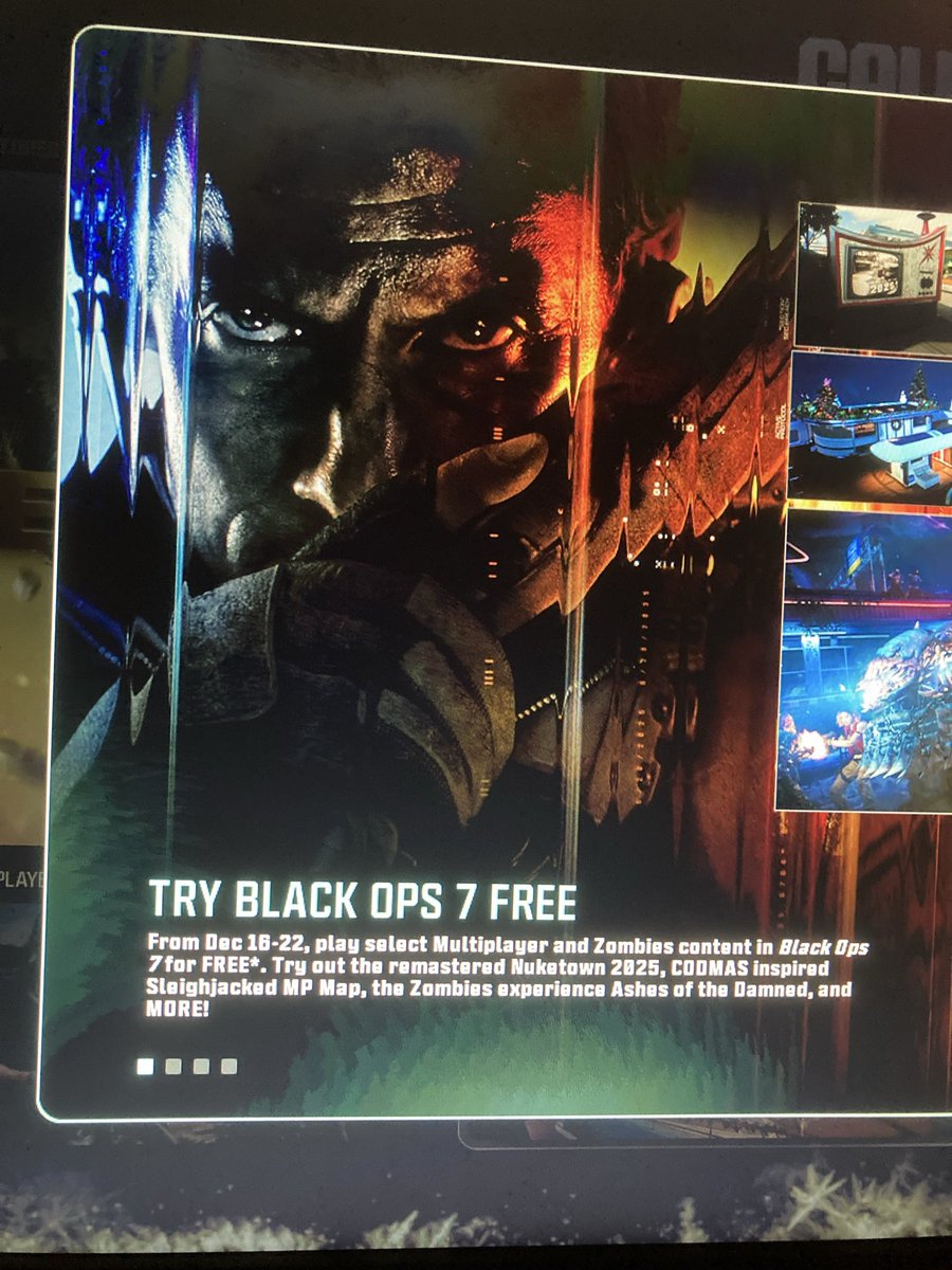 DiscountNukem's tweet photo. Me at midnight being bored: “oh look a free weekend of Black Ops 7, which i already have installed even tho i never bought it”
Half an hour later im still changing/validating bios settings i just want to go to bed
Now. Fukyou #BlackOps7 https://t.co/65gABJd6aq