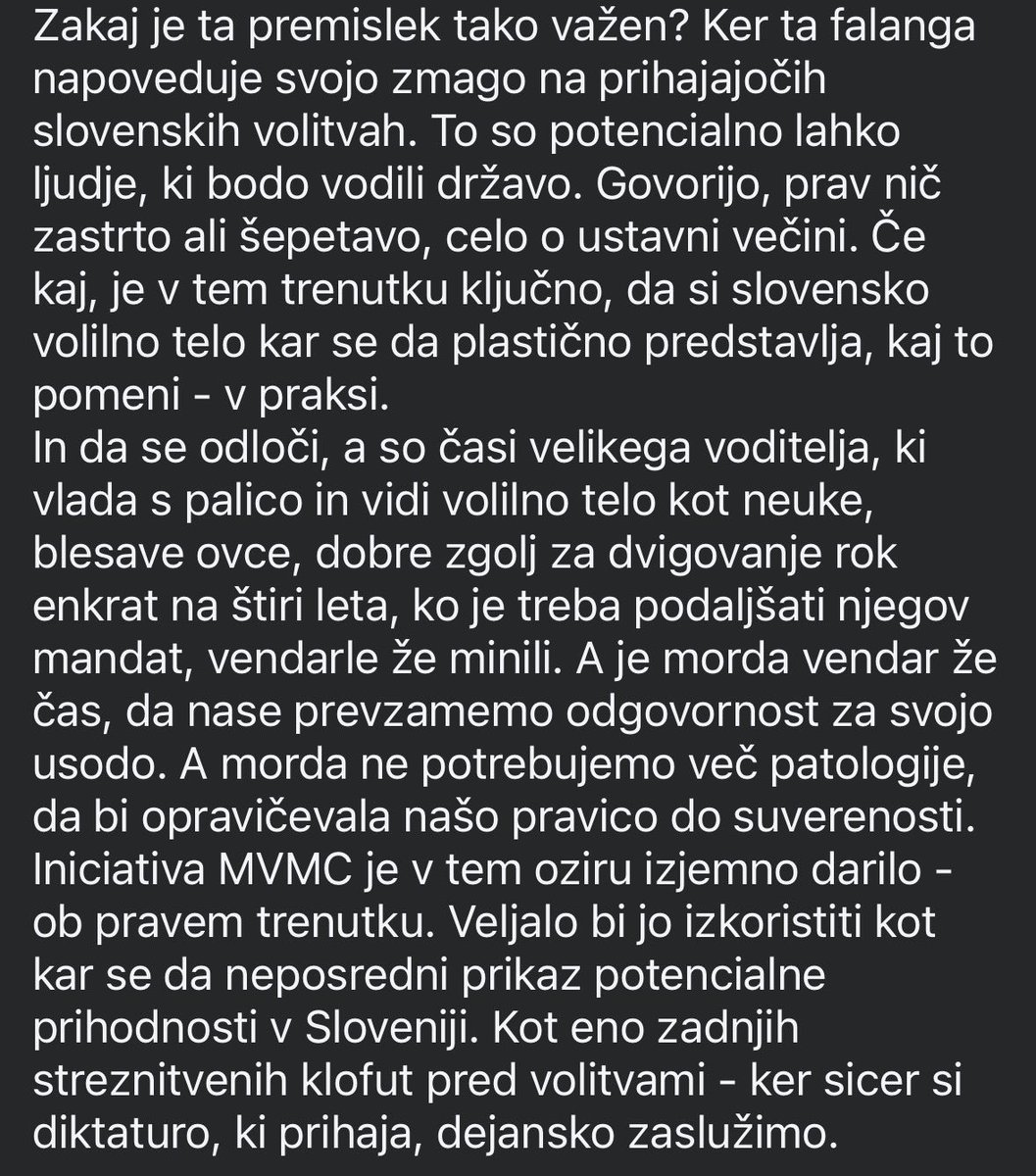 majsanom's tweet image. Odličen zapis Anje Zag Golob

“Težko bo, jebi ga, nekdo, ki nikoli ni bil gospod, to ostal.”