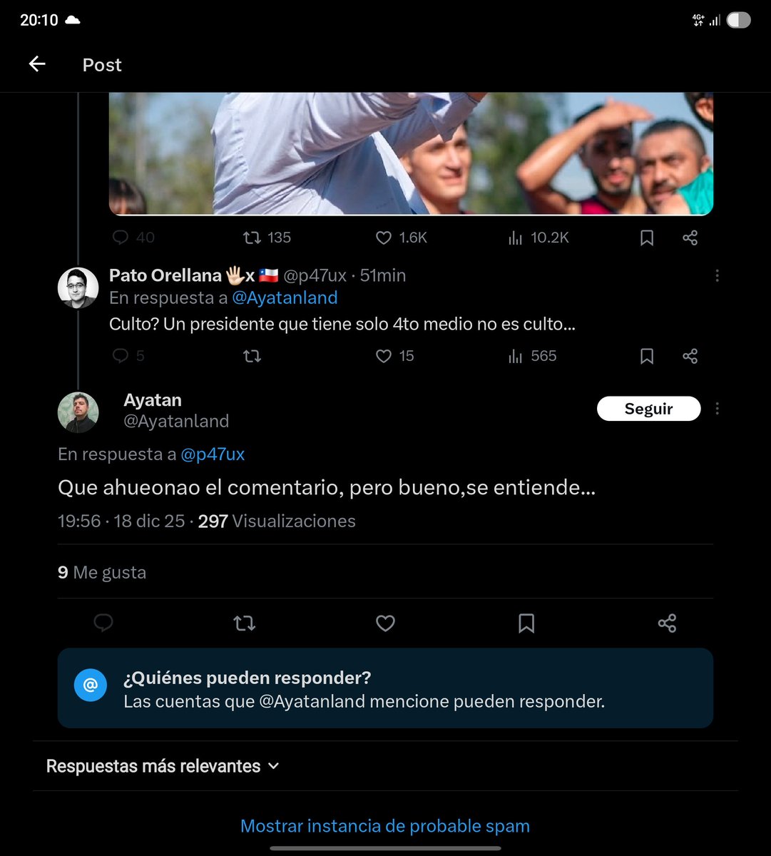 Aqui un intolerante ... Solo groserías lo homo sapiens