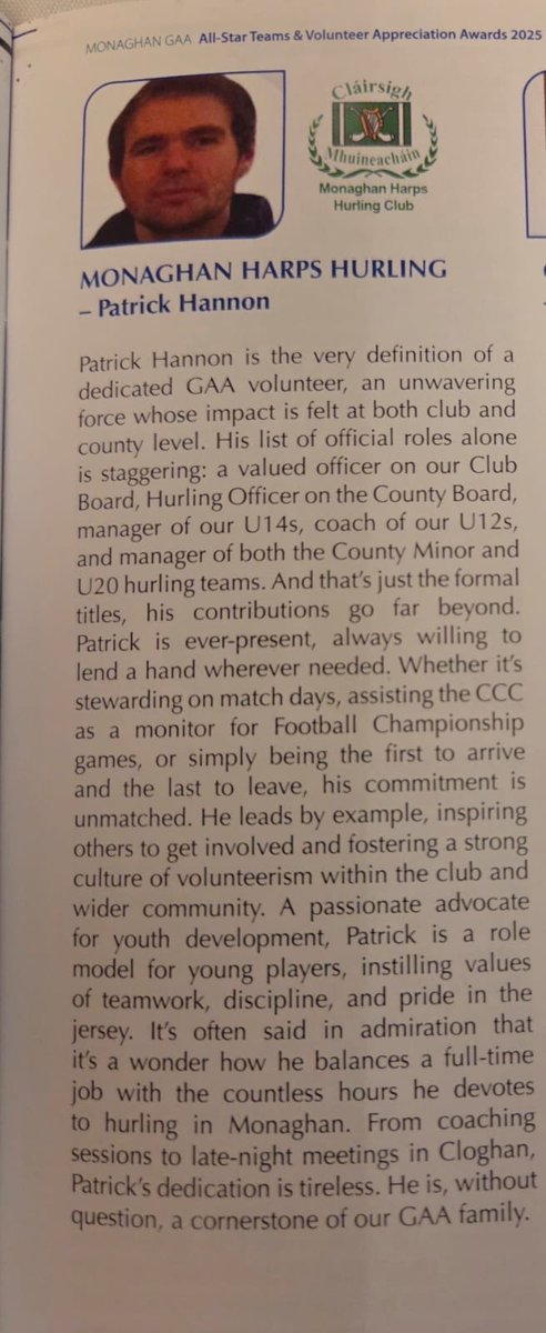 Monaghan Harps Hurling tweet media