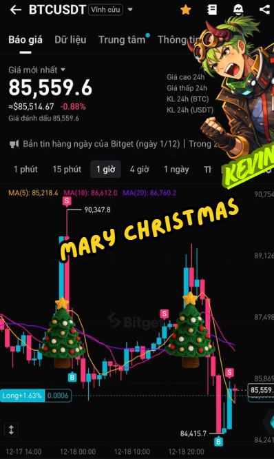 DucViet73872's tweet photo. What the hell is happening to the market?
The market lately feels like a Christmas tree 🎄
Pump and dump keep alternating, making it extremely hard to trade.
📌 Sometimes, not entering a trade is actually a blessing.
🤖 My #GetAgent hasn’t opened any positions for 3 days, not sure if it’s A.I risk assessment or just coincidence, but I’m fine with it.
👉 In this kind of market: no profit is okay, as long as there’s no loss.
🚀 #GetAgent is currently FREE on #Bitget, try it out and feel its effectiveness yourself.
#GetAgentAIBattle
@bitget @bitgetvietnam