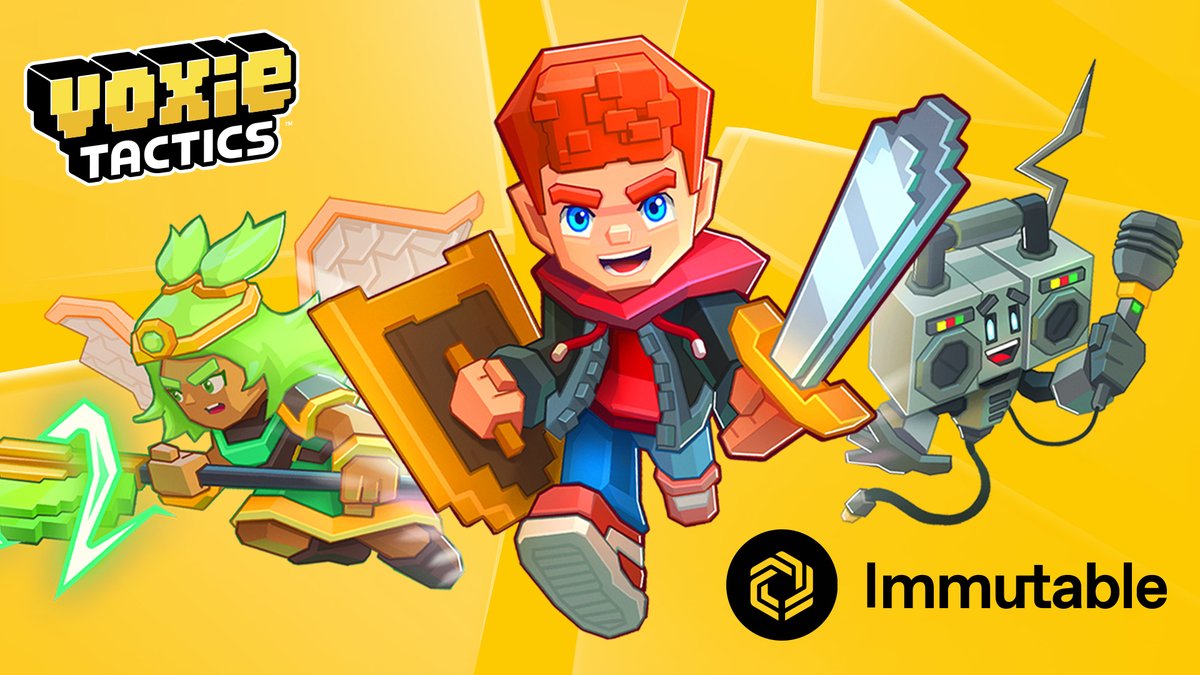 .<a href="/VoxieTactics/">Voxies</a> quests are LIVE on Immutable Play!

Voxie Tactics is a turn-based tactical RPG with lovable voxel heroes where every move matters. 

Featured on Gaming on Polygon hub with a $100,000 community reward pool. 

Start questing now so you’re ready when it goes live.