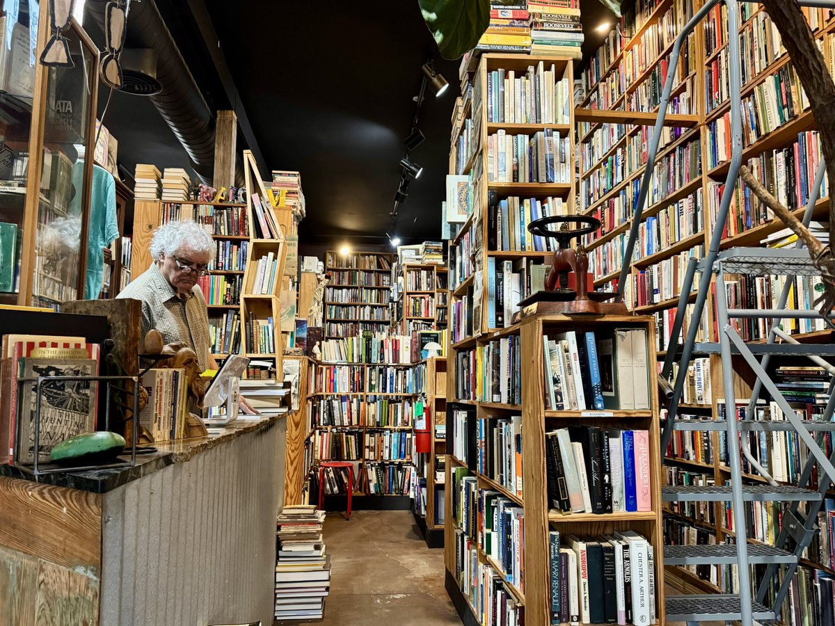 My idea of heaven: at Kaboom Books.