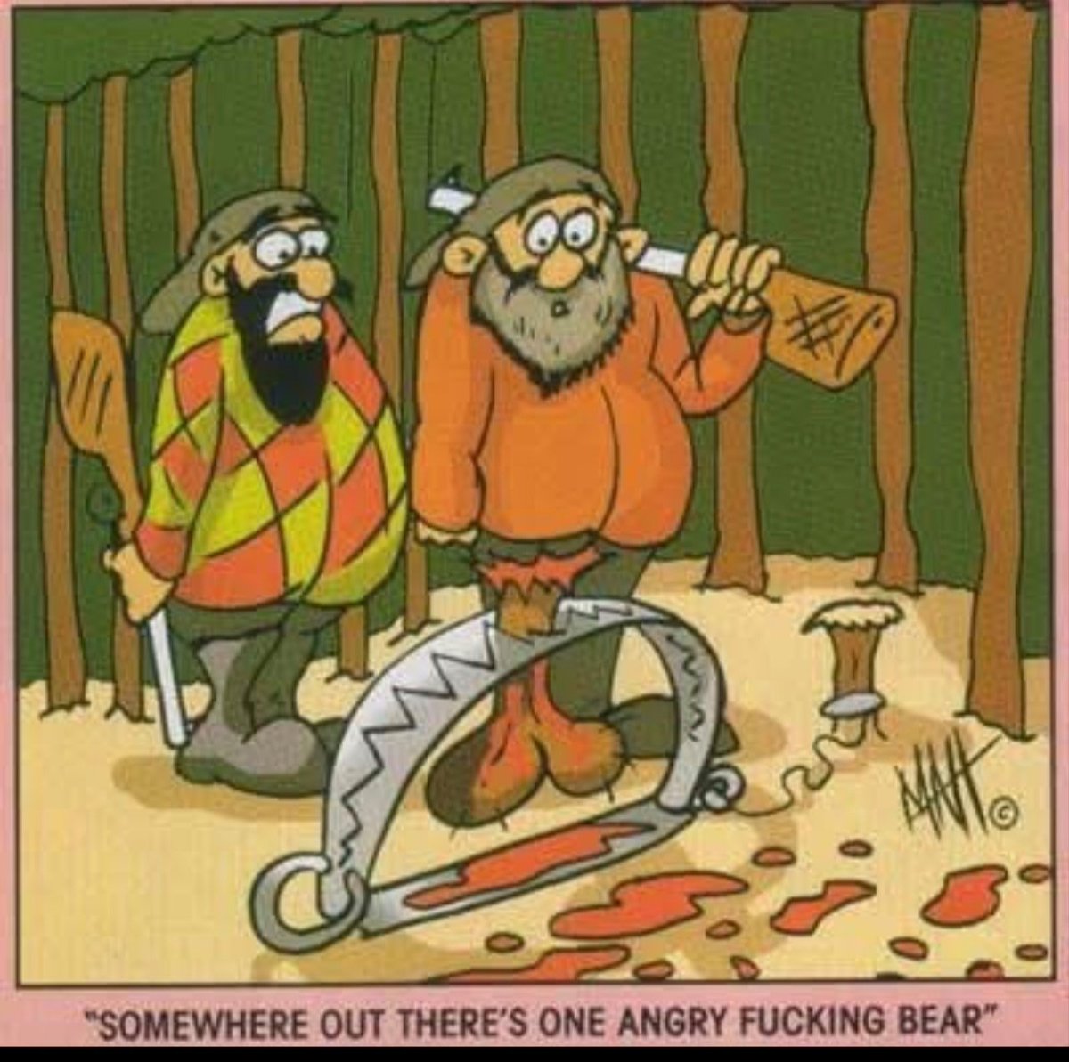 #NextYearsDramaWillNotInclude

A lawsuit from one heck of a pissed off bear.