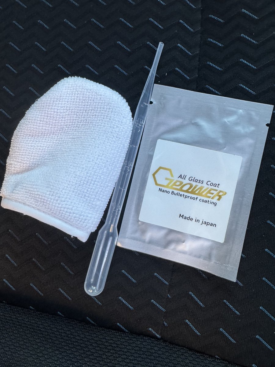 haru_Detailing's tweet image. G-POWER💪

フロントガラス＋ヘッドライト3発✨
クリア感たまりません。
劣化防止能力はエブリイで体感済👍

余ったのでナビパネル、メーターにも。

ガレージでボディ全体施工してみたい🤤

#GPOWER