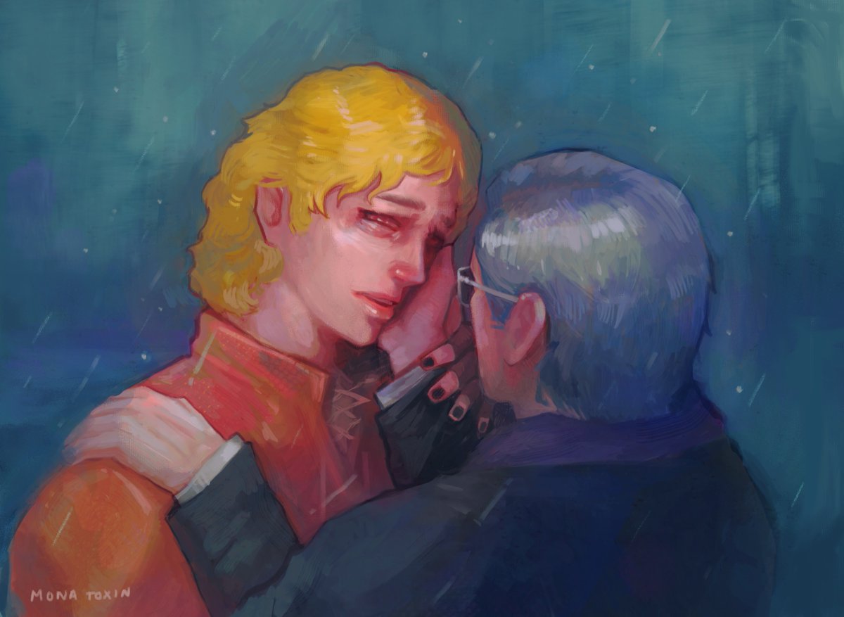 monatoxin's tweet image. just two guys having a normal conversation #Apollustration #Bettelful