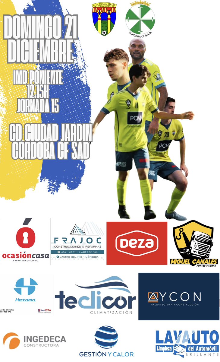 CD Ciudad Jardín tweet media