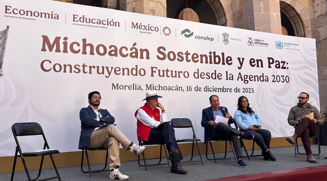 🌱🕊️De la mano de <a href="/ONUMX/">ONU México</a>, <a href="/UNICEFMexico/">UNICEF México</a> y <a href="/SecAgenda2030Mx/">Agenda 2030 Mx</a>, participamos en el foro “Michoacán Sostenible y en Paz: Construyendo Futuro desde la Agenda 2030”, en donde reflexionamos sobre el papel de las juventudes en la implementación del #ODS16 y la #Agenda2030.