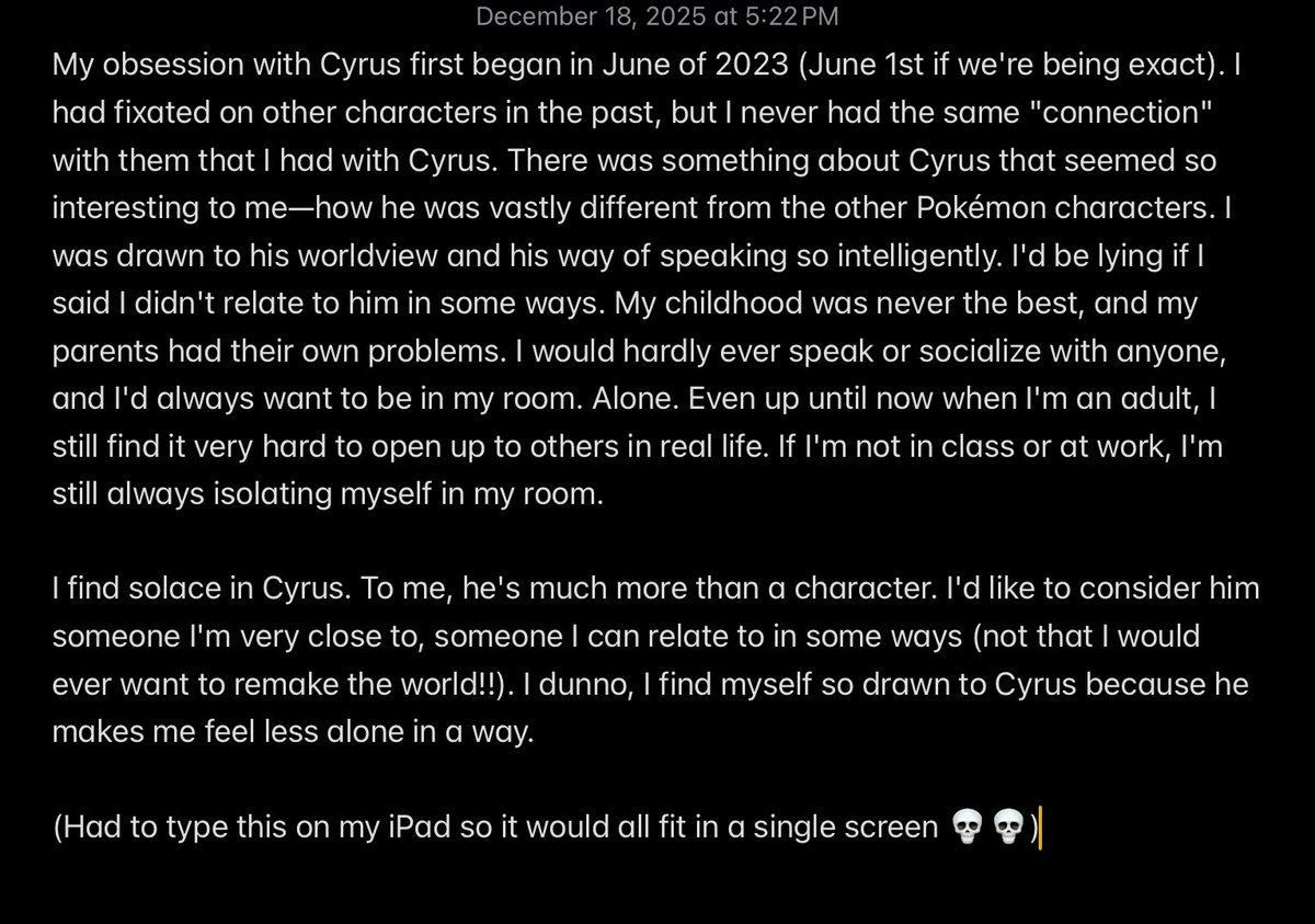 We opening the notes app with this one!

🎨: @//_StarbowDreams_  !!