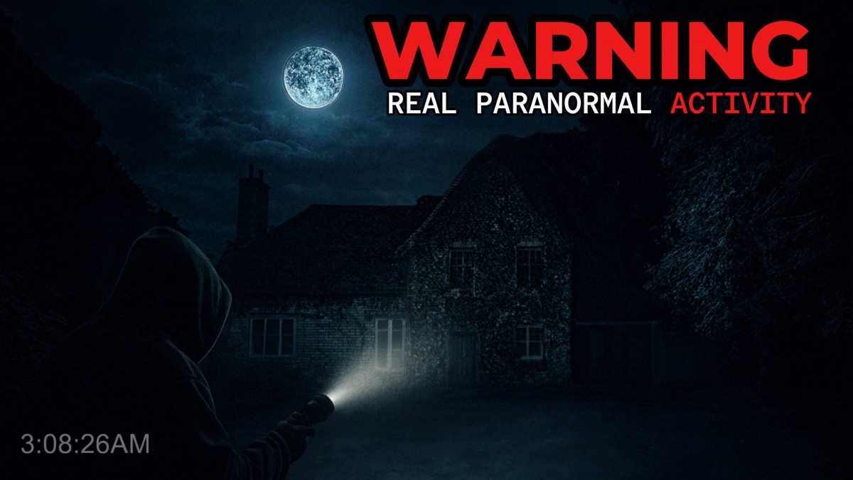 New haunted adventure you ready?

A Night We Want To Forget! Terrifying Paranormal Activity Caught On Camera In UK Haunted House 
youtu.be/DyZe8UowQYk