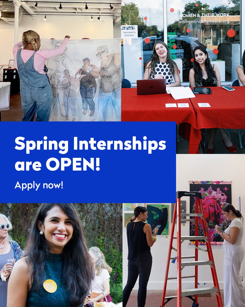 We are now accepting internship applications for the spring season, with positions that are tailored to developing a career at an arts non-profit. Dates range from January-May 2026, and are eligible for course credit. ⁠
⁠
For more details on roles: tinyurl.com/38upy524