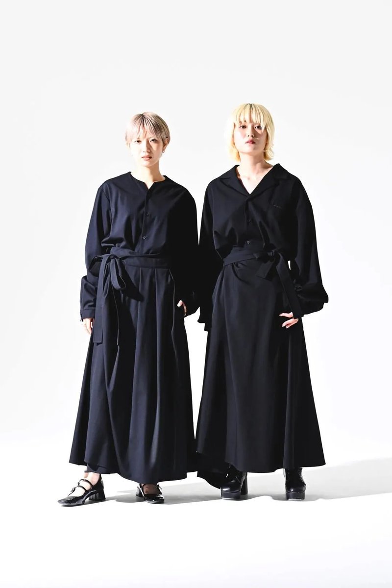 BISHOOL] Wool Gabardine Wrap HAKAMA Cloth BISHOOLが生産の拠点と