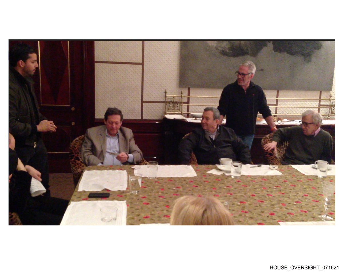 Yes, that is David Blain performing magic tricks for Epstein and a few notable names including Israeli PM at the time Ehud Barak.