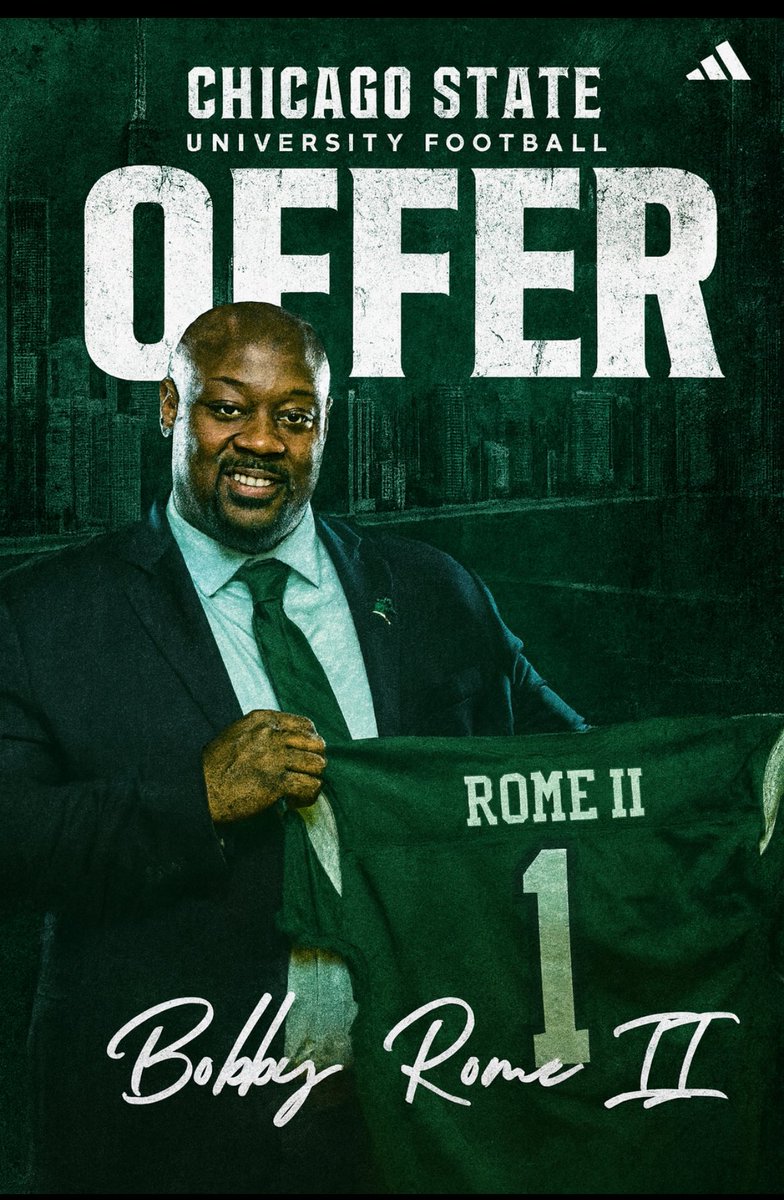 Very thankful and blessed to receive my first Division 1 offer from Chicago state University