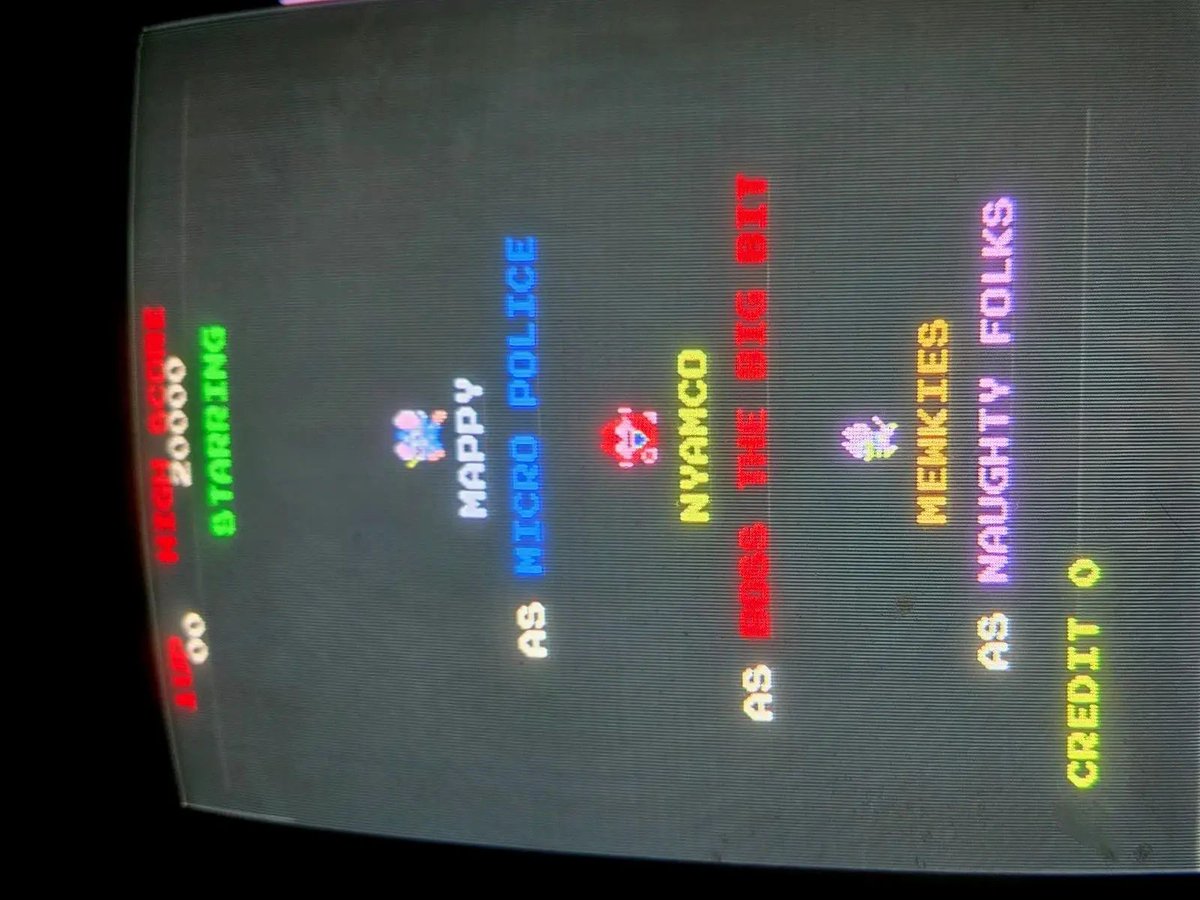 SumthingsRetro's tweet image. New sale: Mappy (Arcade - JP) ($980.00) by Cps-Chain.
sumthings.com/arcade-boards/…
#arcadeboards #retrogaming