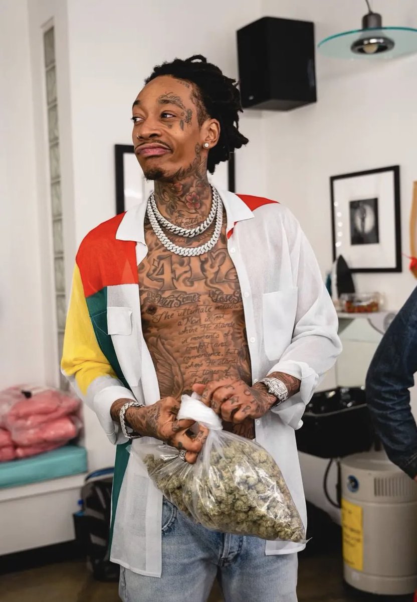 DailyRapFacts's tweet image. Wiz Khalifa has been sentenced to 9 months in jail in Romania for smoking weed on stage