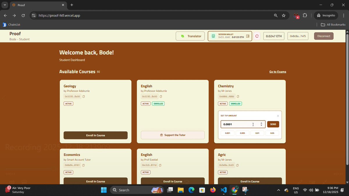 Jhamiyou's tweet photo. Using The New Metamask Advanced Permissions Feature to Prevent Repetitive Wallet Transaction Confirmations.

Courtesy : @MetaMaskDev
Cc : @ayushbherwani, @francescoswiss &amp; @HackQuest_

#blockchain #Metamask https://t.co/JniNQ4npVY