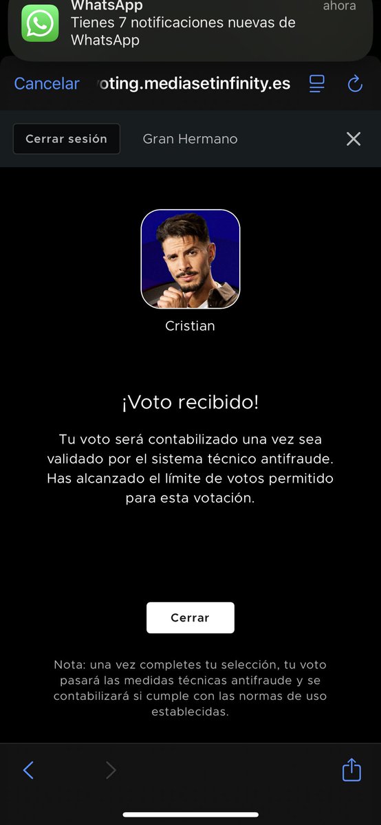 Un empujón massss  #GHFINAL