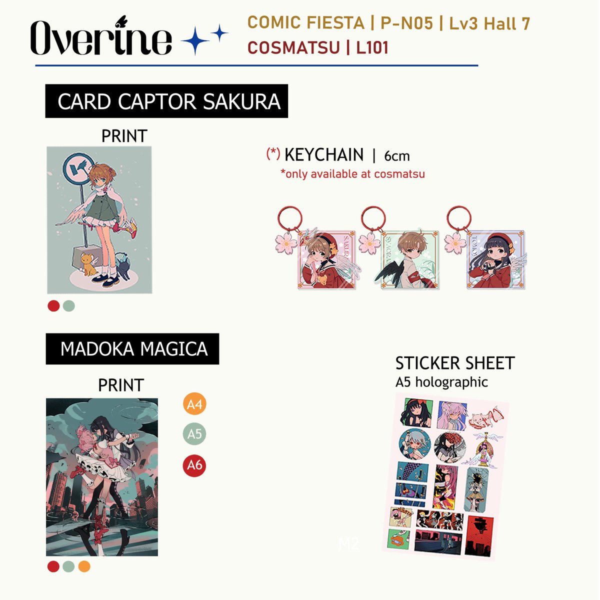 overine19's tweet photo. Hello. I will share a booth at Comic Fiesta and Cosmatsu with _neetols_ and katanaberry this month 🤗
I won't be there in person, so my friends will take care of the booth for me. Please come by if you enjoy my art https://t.co/nFGmX0BrEd