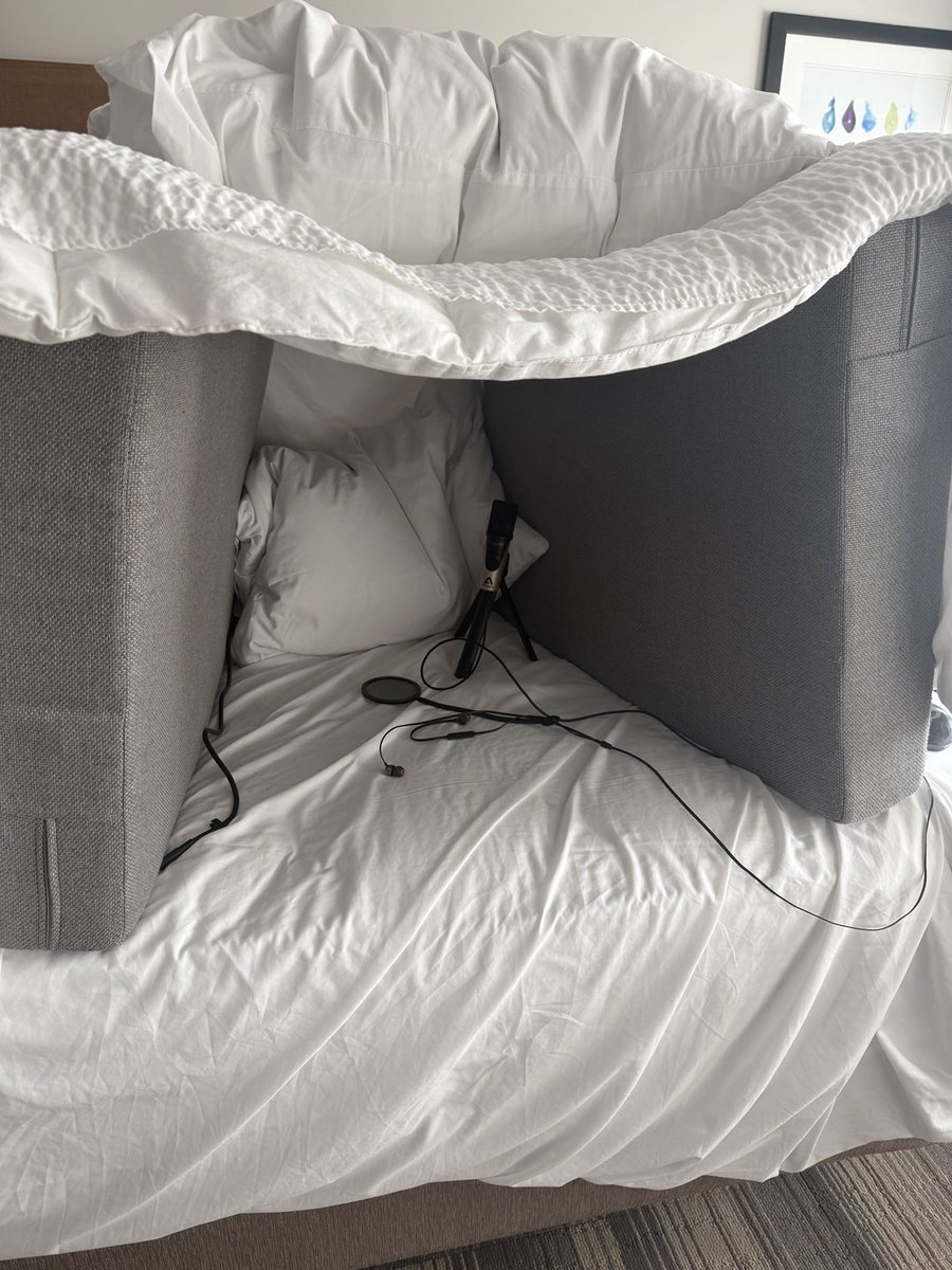 LarryOblander's tweet image. Sometimes you just have to improvise when you are on the road to make that audition happen!