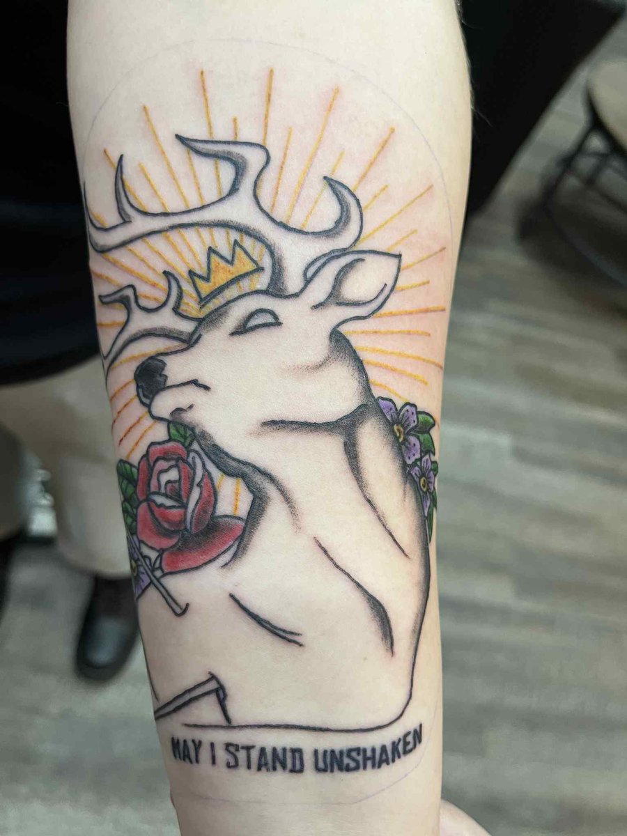 hayyy_0's tweet photo. hey @rclark98 do you like my new RDR2 tattoo? https://t.co/V3ode6FULa