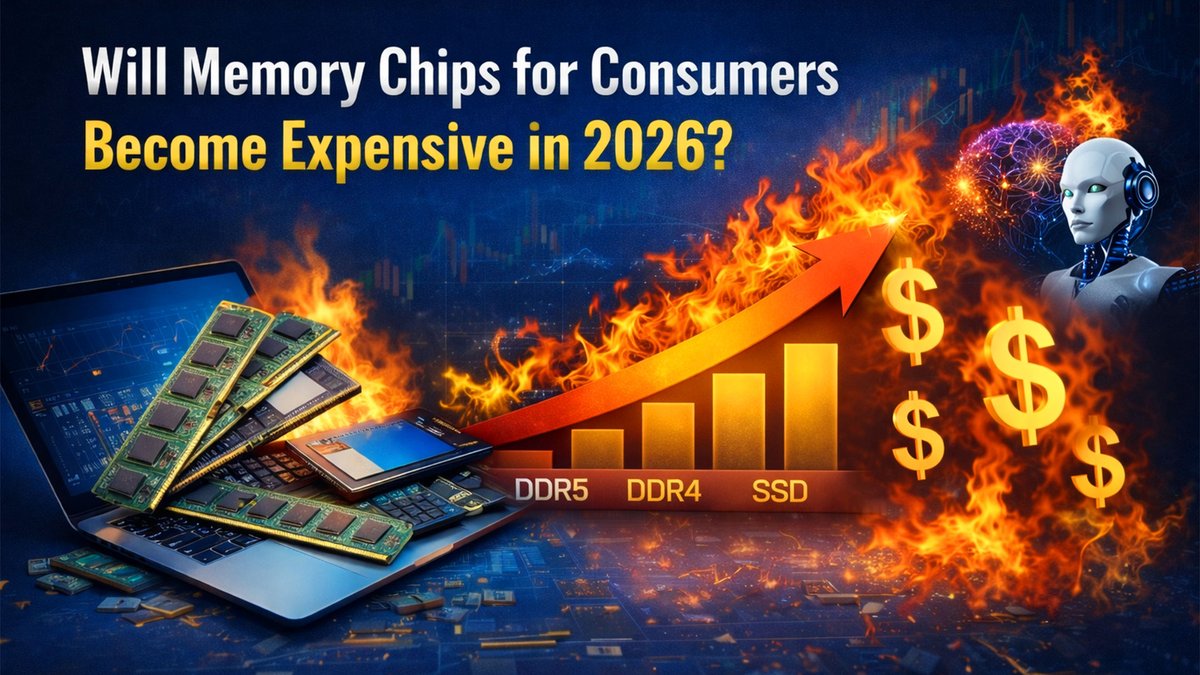 Will RAM and SSD prices rise in 2026? Micron’s Crucial exit, AI-driven memory demand, and global supply constraints point to a shift in how memory is allocated. As AI absorbs capacity, consumer memory pricing may face long-term pressure.

criticreviewer.com/will-memory-ch…