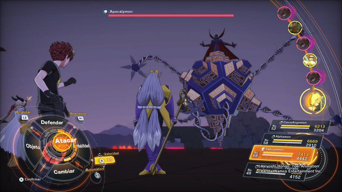 Apocalymon me parece que tiene un diseño bestial y mítico. #DigimonStoryTimeStranger