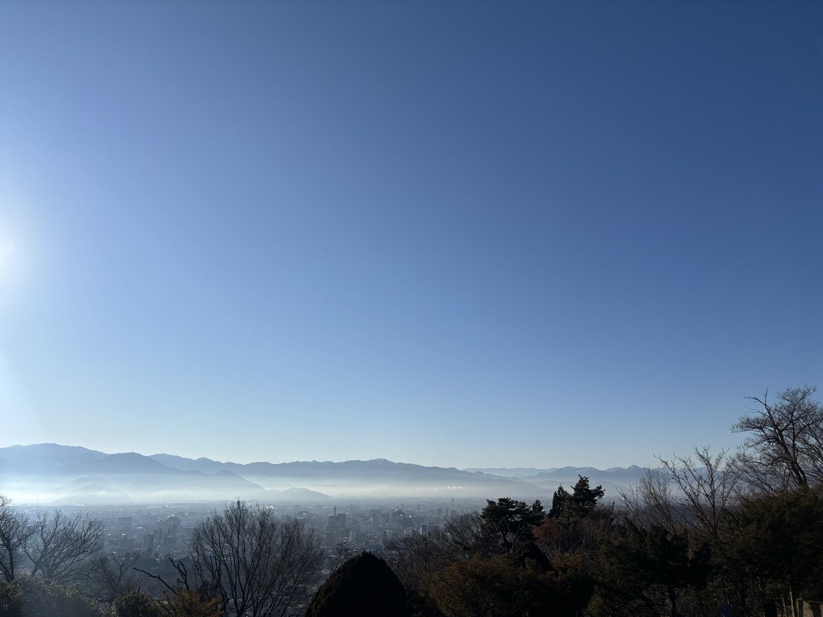 おはよー

晴天が気持ちいい！