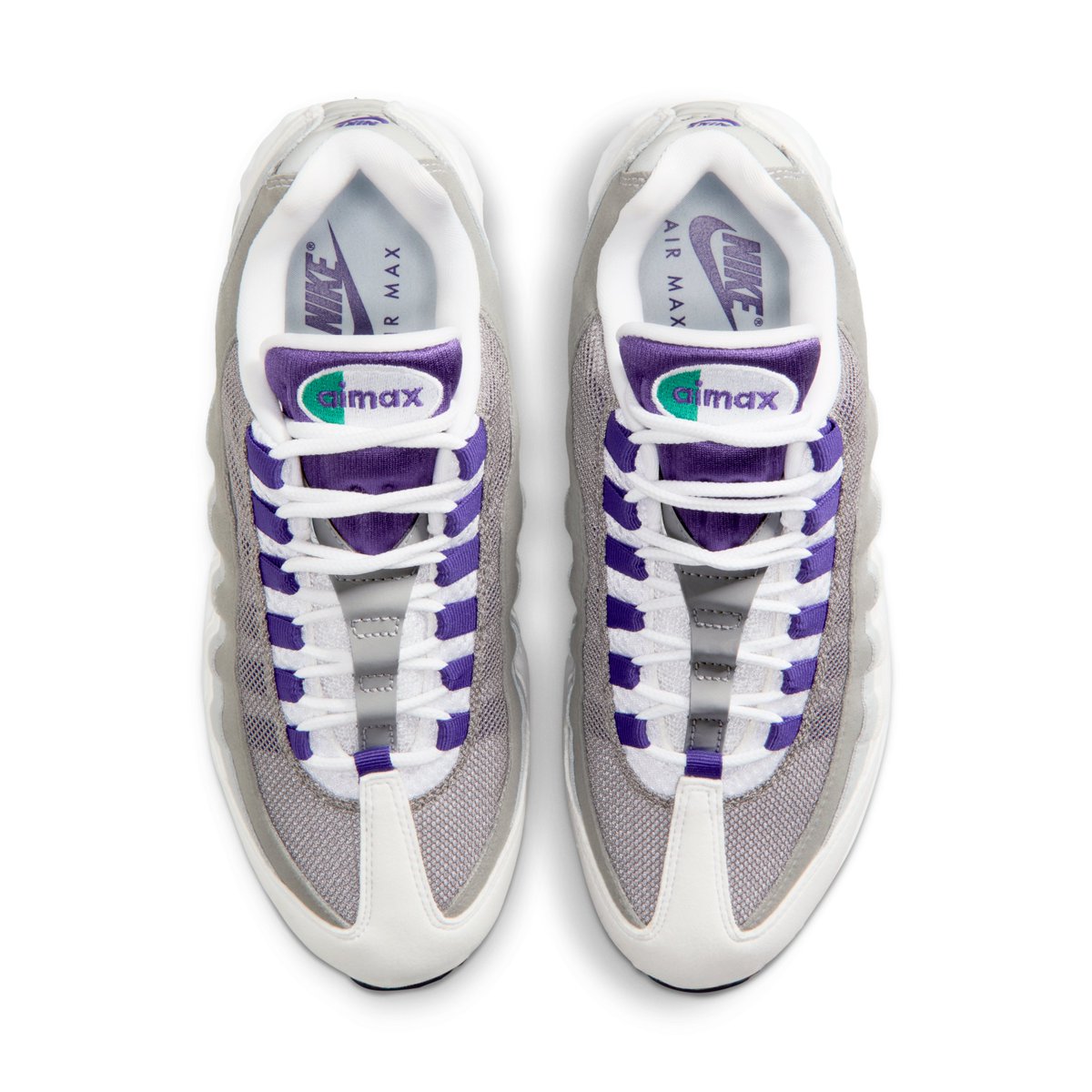 Nike Air Max 95 BIG BUBBLEグレープ　値下げします エア マックス 95 NIKE WMNS AIR MAX BIG BUBBLE GRAPE wht/court