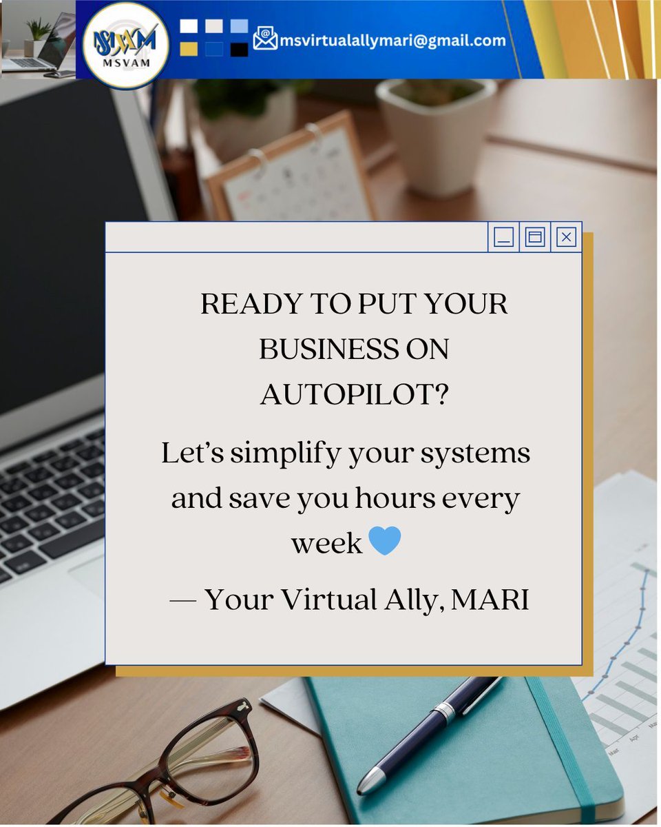 Basco_Marilyn13's tweet image. Automation benefits all, not just big businesses. Small automations, such as reminders and workflows, save time and reduce manual tasks. Consider offline systems for your next upgrade! #VASystems #VirtualAssistantSupport 

#AutomationTips #MSVAM #WorkflowAutomation