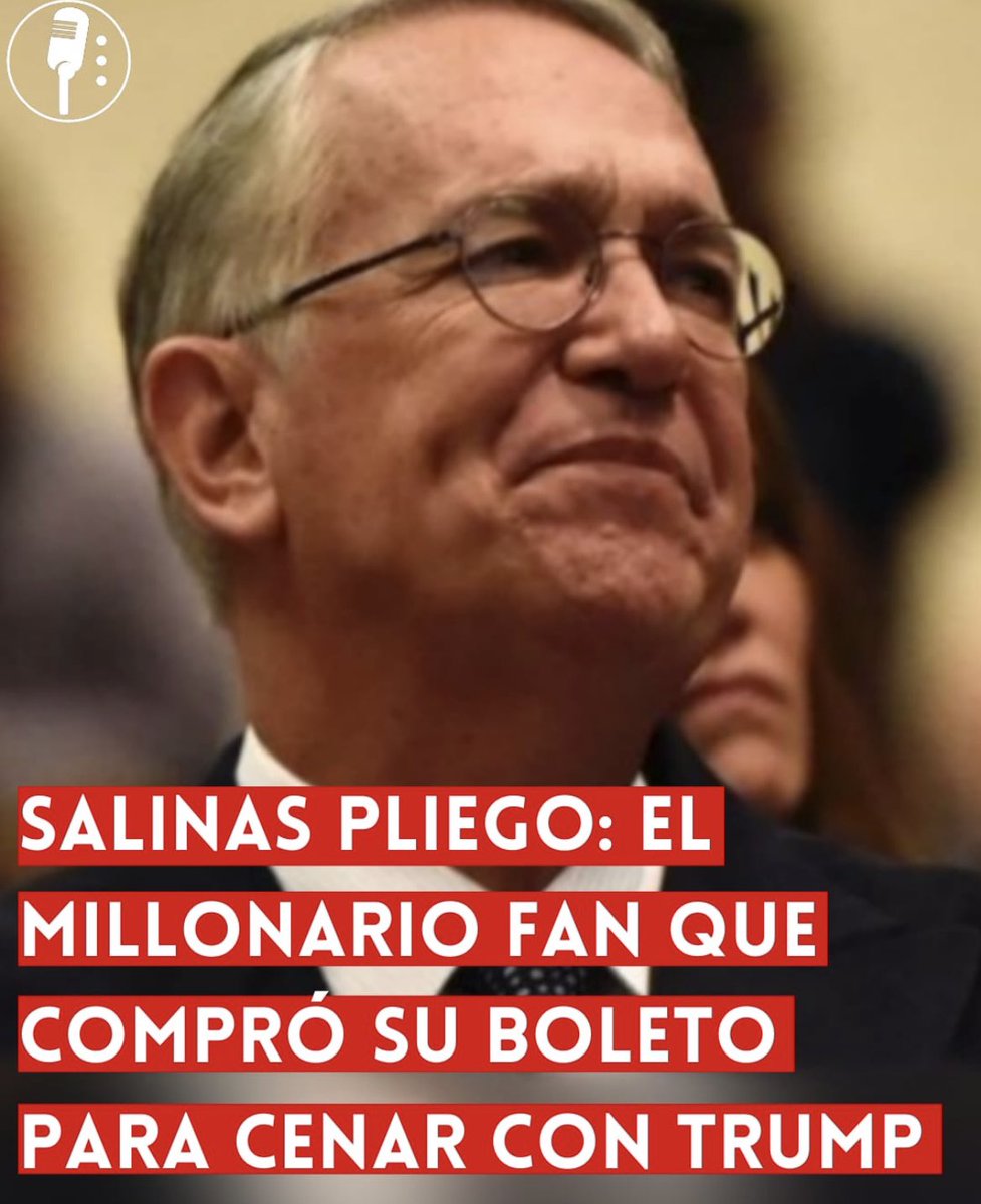 sevillacritico's tweet image. ‼️Salinas Pliego desenmascarado‼️

Hace unas horas, en sus redes sociales, el dueño de @gruposalinas se jactó de haber sido invitado por Trump a su cena de Navidad en la Casa Blanca.

Pero mintió.👇

@RicardoBSalinas utilizó sus plataformas digitales para enmarcar este evento…