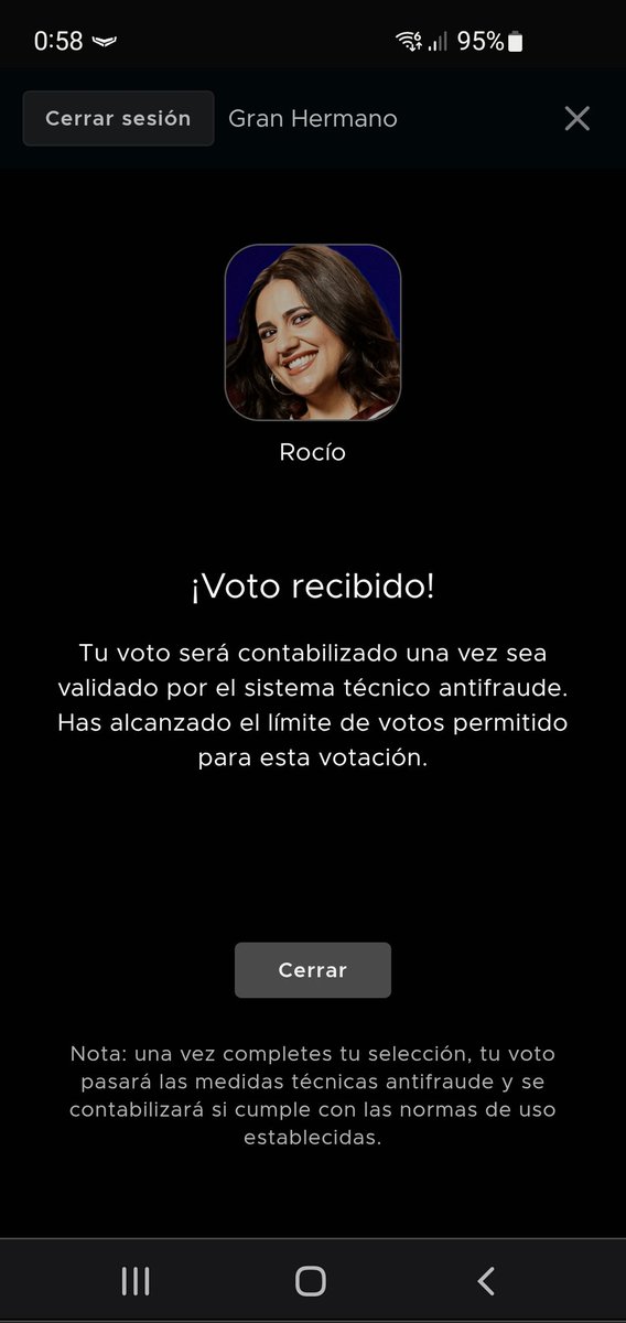 Otros 4 rocio ganadora
#GHFinal