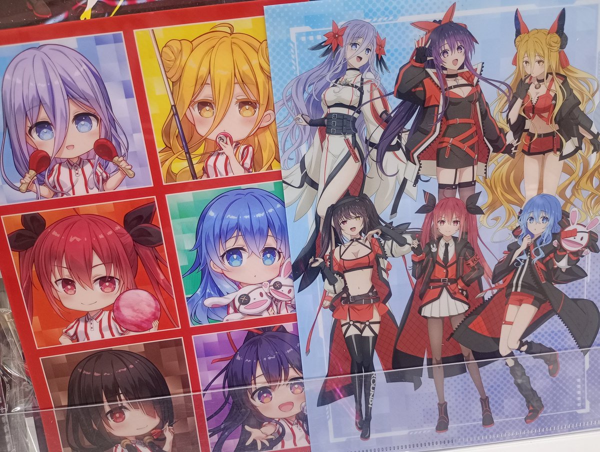 デート・ア・ライブ ラウンドワン　アクリルスタンド　バラ売り可 𝓝𝓮𝔀 ⸝⋆˙⟡ デート・ア・ライブ × #ラウンドワン限定プライズ 本日