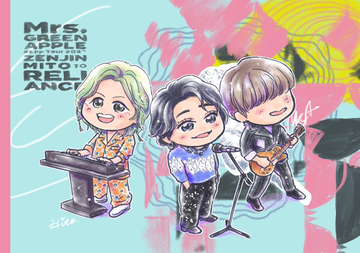 描きたいけど描きそびれてたシリーズ② ✨ゼンジン未到とリライアンス