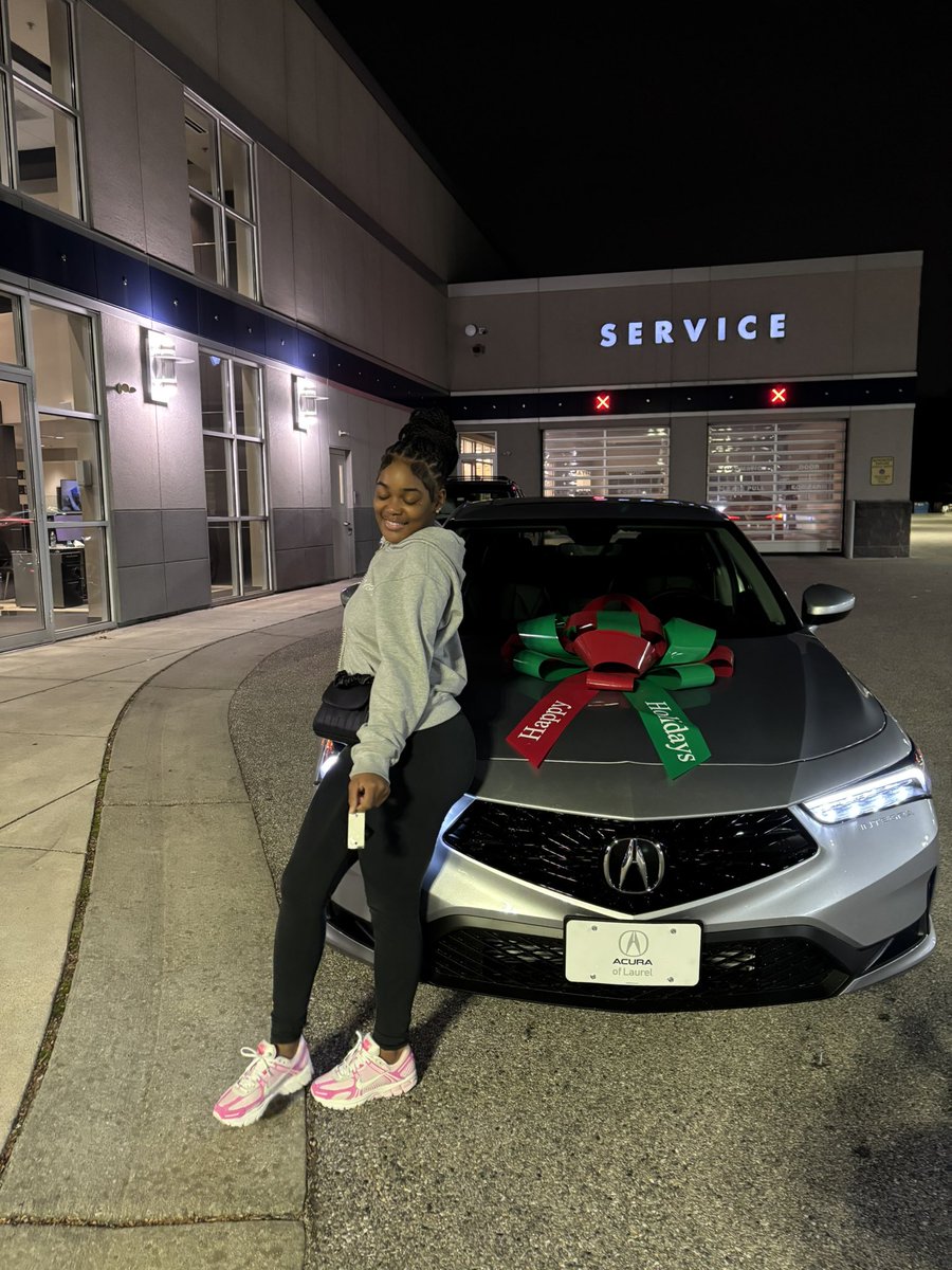 deasiaaml's tweet image. congratulations to me 21 years old in a 2026 Acura 🥹🤏🏽 .
