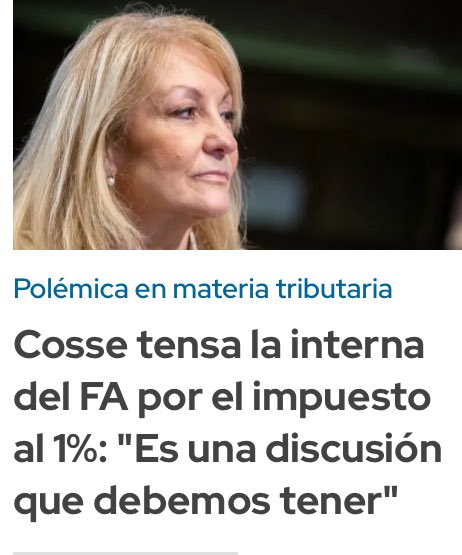 La Vicepresidente Carolina Cosse pone en jaque al Equipo Económico contradiciéndolo. Y después quieren obligarnos a ahorrar en pesos. Hmmmmmm. Mala tos le siento al gato