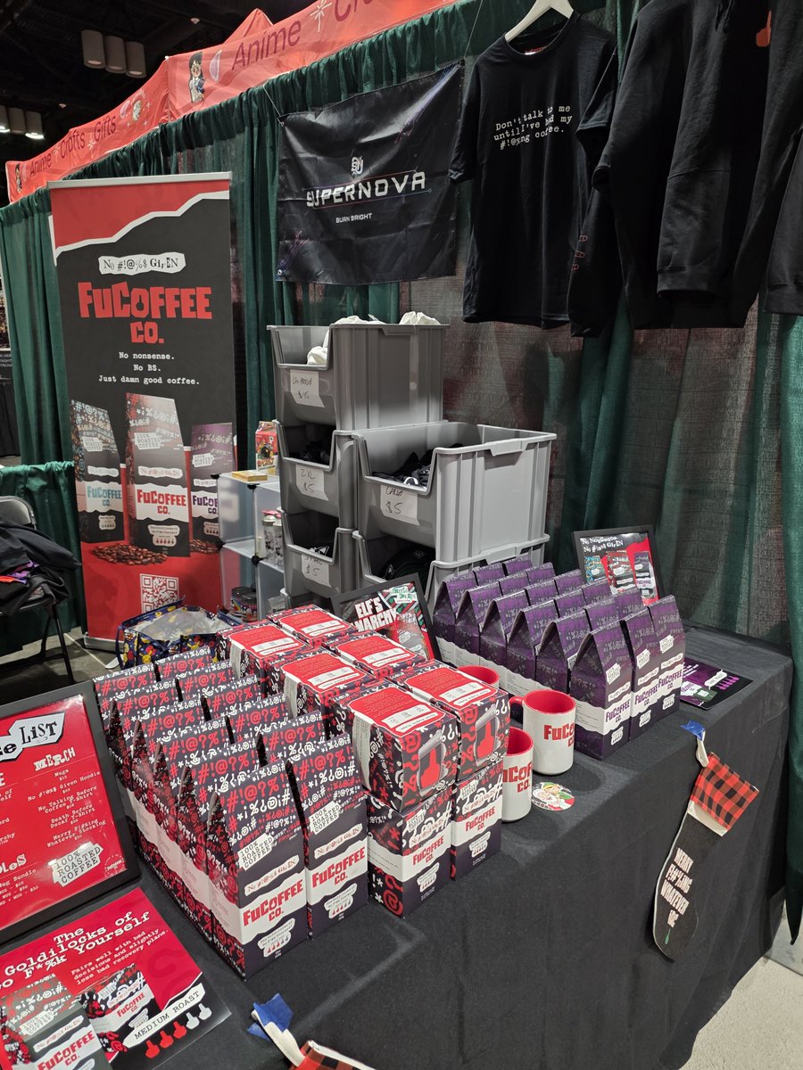 FuCoffeeCo's tweet image. Our booth is ready 👀

Friday-Sunday booth number 665 stop by and try some f#cking good coffee ☕️