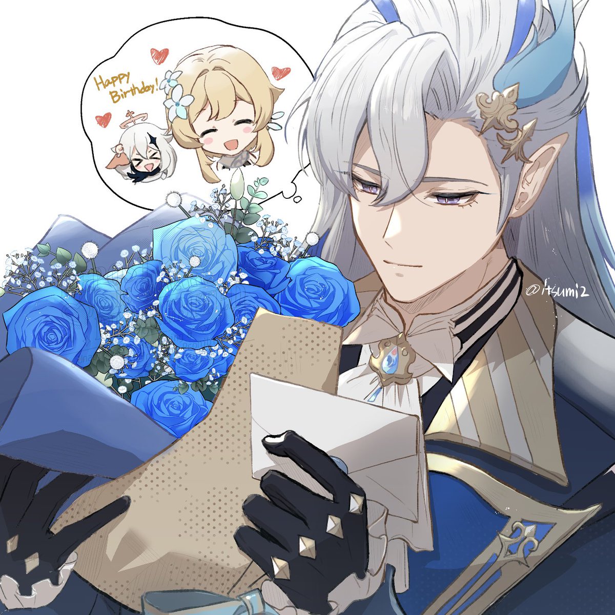 誕生日おめでとう！

ヌヴィ蛍/Neuvilumi 少し遅刻