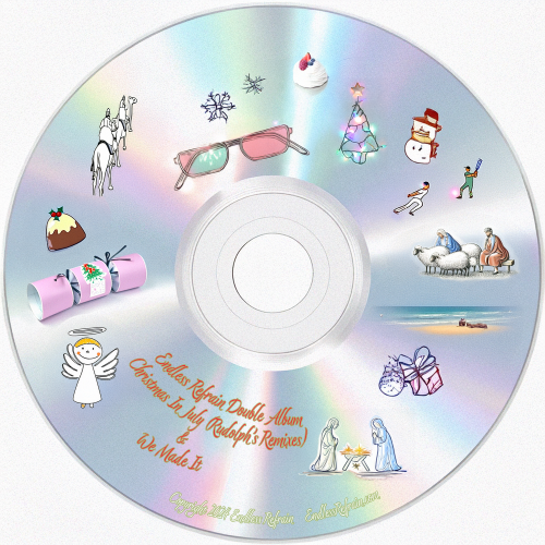 RefrainEndless's tweet image. We sold a CD today, a year after releasing our double Christmas album, we sold the first physical copy :)