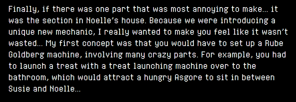 dude i love the holiday house section but deltarune ghost trick wouldve been so cool