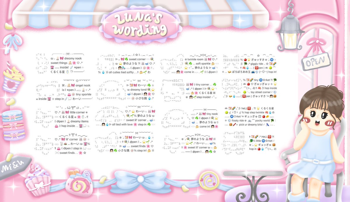 sereenitte's tweet image. 📁 ﹙ help rt? thank you ﹚┊ ☆ 

♡ ˚₊ ⌒ 🎀 hi! wanna sprinkle your profile with cuteness ?! .. ⊹ 🍭🌱 % サンキューッ 𓂋 𓈒 +⭐️  luna open custom wording! ミ 🍼 ˚ ꕤ mulai dari bio, pinned sampai BA needs! 🌸 ᪤ let’s go! grab yours sweet ▷ ˖° 🐰🥣 

#zonauang #zonajajan