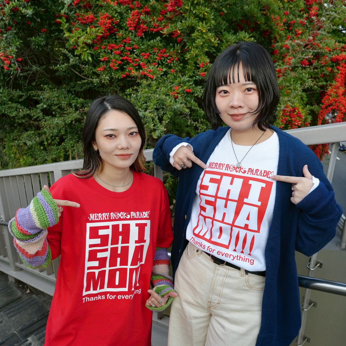 SHISHAMO メリロTシャツ XL ✨👕メリロとのコラボT 発売決定!!!👕✨ ▪︎SHISHAMO×MERRY ROCK