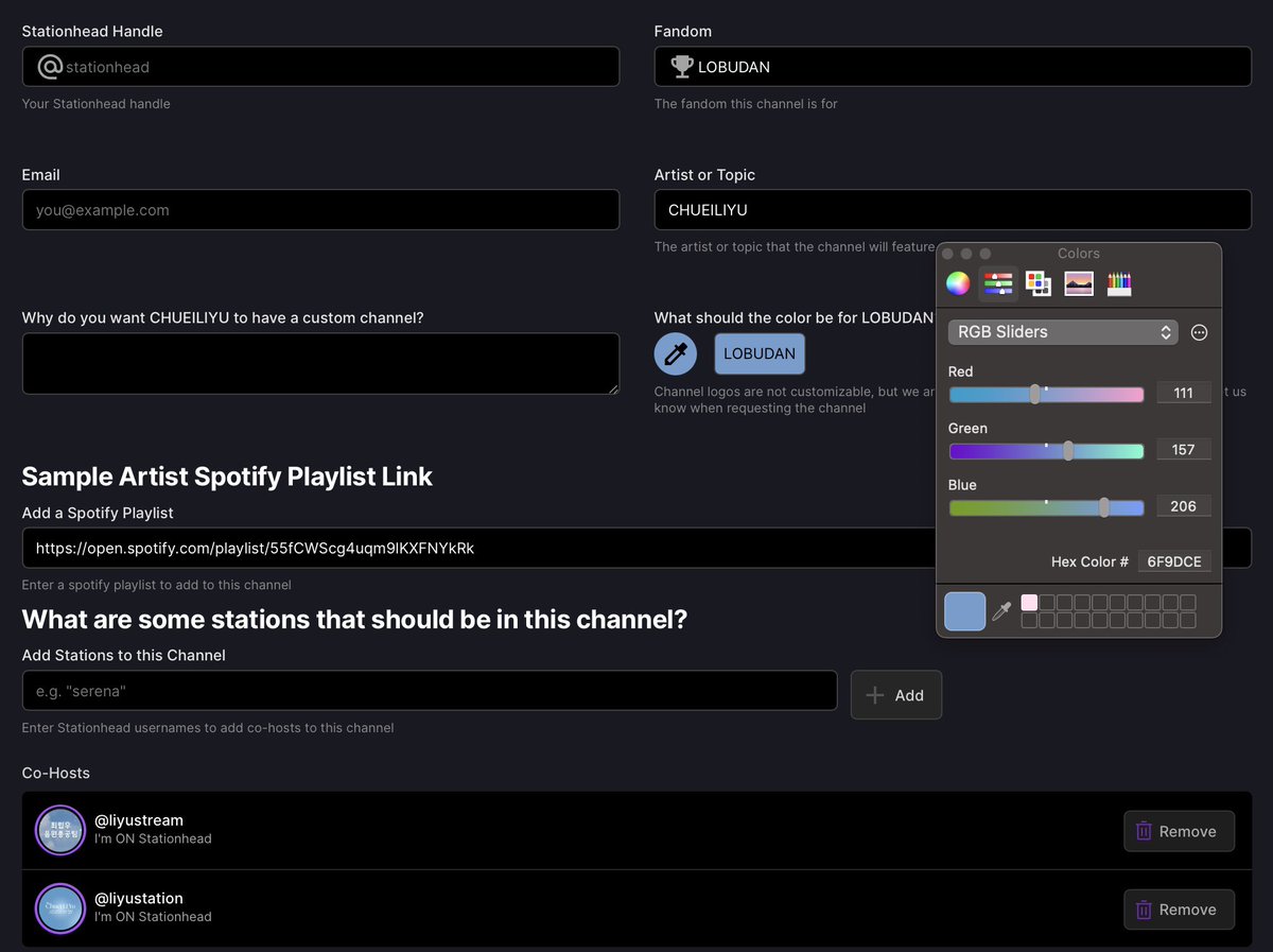 LIYUSTATION's tweet image. 📢 STATIONHEAD CHANNEL REQUEST 

Lobudans! Let’s work together to request our very own fandom channel on Stationhead.

The more Lobudans who fill out the form, the faster our application will be approved.

Fill out the form below:
🔗:  stationhead.com/p/request-chan…

❔Fandom: LOBUDAN…