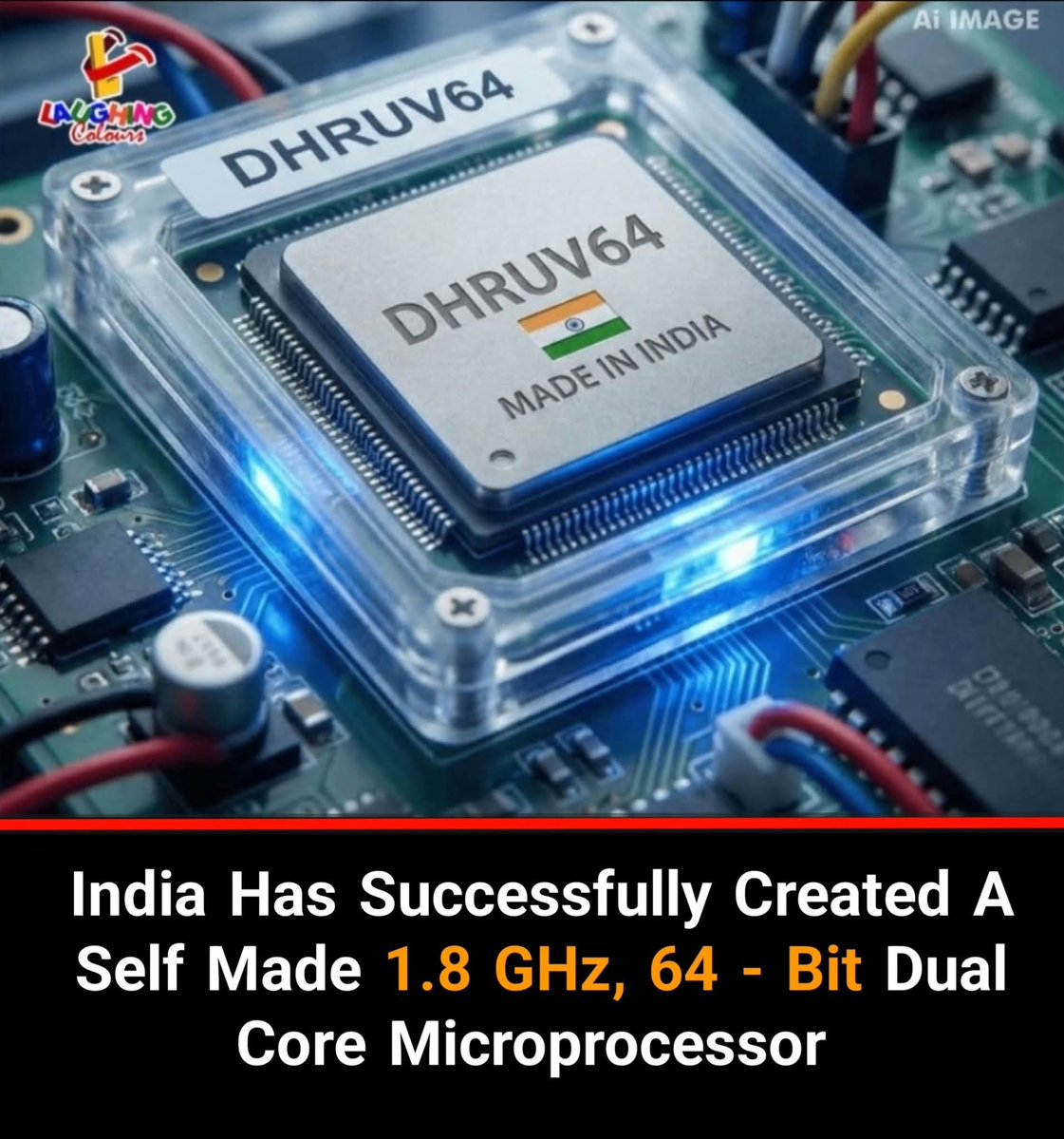 Jijith_NR's tweet image. Something that people don't notice amidst Bollywood, cricket and politics!

A silent achievement!

DHRUVA 64.
Atmamirbhar Bharat!🇮🇳

A fully indigenous microprocessor developed by the Centre for Development of Advanced Computing (C-DAC) under the Microprocessor Development…