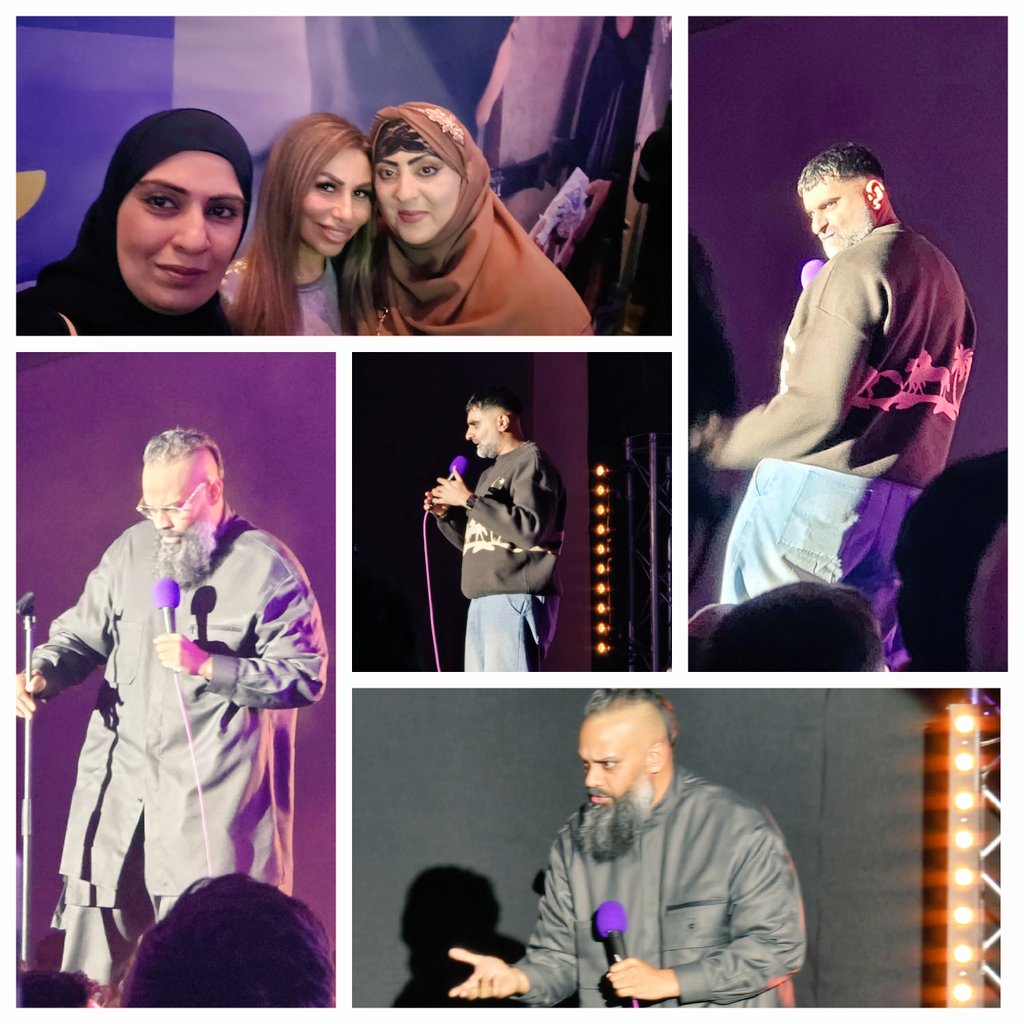 neetusquire1's tweet image. It's was great to see @GuzKhanOfficial again and @tezilyas this evening. My two absolute fav comedians. #bellylaughs
