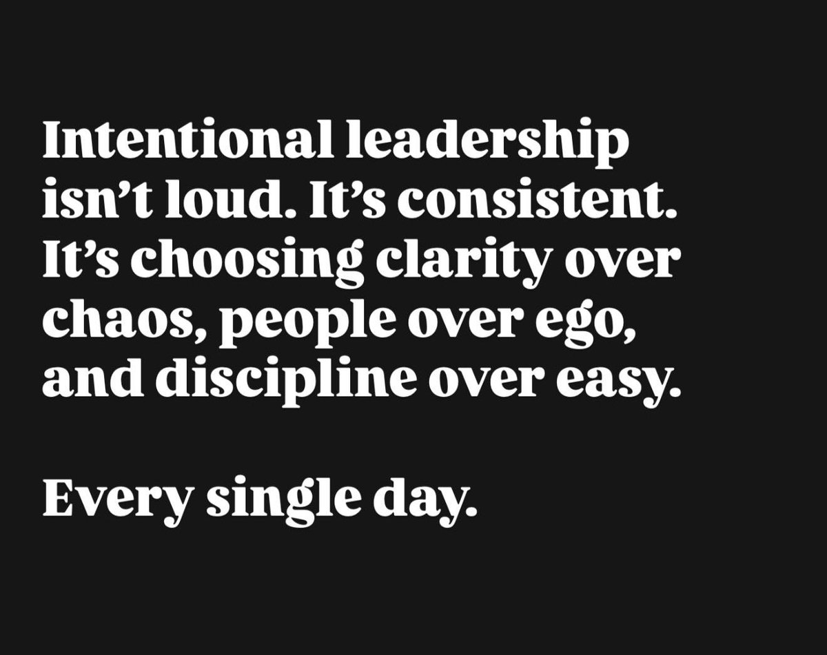 Gentle reminder leaders…